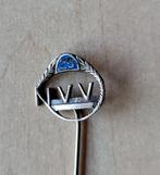 Zilver NVV vakbond 25 jaar speldje, Verzamelen, Speldjes, Pins en Buttons, Gebruikt, Niet vindbaar, Niet vindbaar, Speldje of Pin
