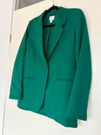 H&M dames blazer groen, Ophalen of Verzenden, Zo goed als nieuw, Maat 34 (XS) of kleiner, Groen