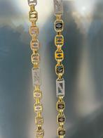 18KT Goud - 92.7 Gram - PLATTE MAGNUM - Ketting, Ophalen, Nieuw, Goud, Goud