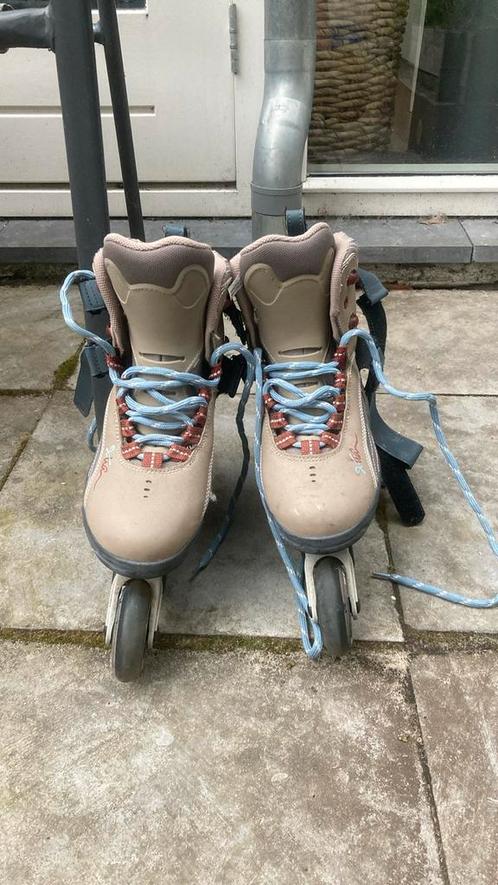 Skeelers van Bauer Maat:38.5, Sport en Fitness, Skeelers, Zo goed als nieuw, Inline skates 4 wielen, Bauer, Ophalen of Verzenden