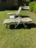 Set van 2 Hartman ligstoelen, Tuin en Terras, Ophalen of Verzenden, Zo goed als nieuw, Kunststof