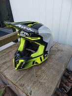 Airoh crosshelm maat m fluor, Motoren, Ophalen of Verzenden, Tweedehands, Offroadhelm, Overige merken