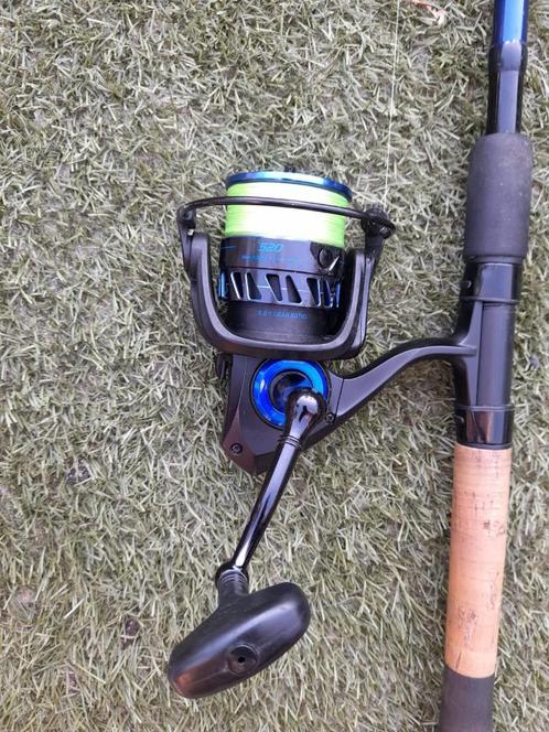 Preston feeder hengel, Watersport en Boten, Hengelsport | Witvissen, Zo goed als nieuw, Werphengel, Ophalen of Verzenden