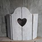 Landelijk houten scherm 4-luik raamscherm hoogte 65cm Etage3, Huis en Inrichting, Woonaccessoires | Overige, ., Ophalen of Verzenden