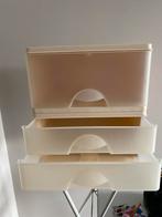 Kunststof Opbergbakken met Lades, Gebruikt, Ophalen of Verzenden, Met lade(s), 25 tot 50 cm