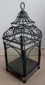Brocante windlicht lantaarn, Tuin en Terras, Ophalen of Verzenden