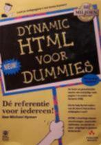 Dynamic HTML voor Dummies Michael Hyman, Ophalen of Verzenden, Zo goed als nieuw