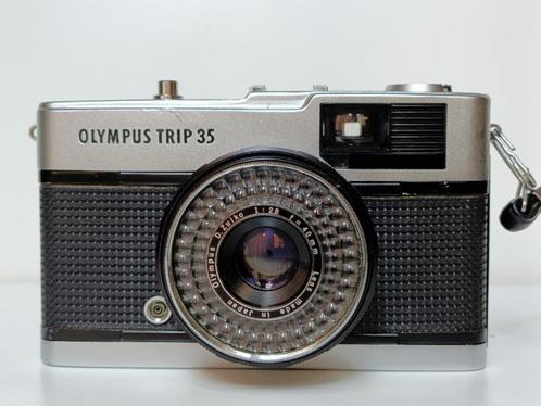 Olympus Trip 35 working analog vintage camera automatic, Audio, Tv en Foto, Fotocamera's Analoog, Gebruikt, Compact, Olympus, Ophalen of Verzenden