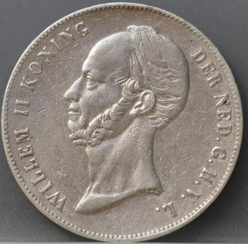 Zilveren 2,5 Gulden - Willem II (1849)