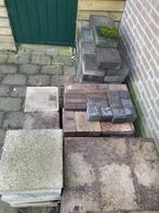 Diverse tegels, Tuin en Terras, Ophalen, Gebruikt, Beton, Klinkers
