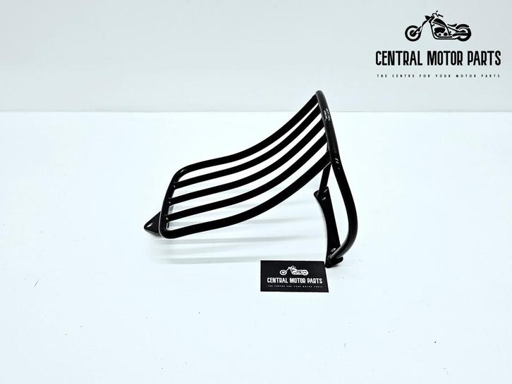 Zwart Bagagerek Dyna Wide Glide + Fat Bob 2006-2017, Motoren, Onderdelen | Harley-Davidson, Gebruikt, Ophalen of Verzenden