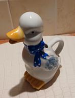 Schattig melkannetje Eend, Huis en Inrichting, Wit, Aardewerk of Porselein, Ophalen of Verzenden, Zo goed als nieuw