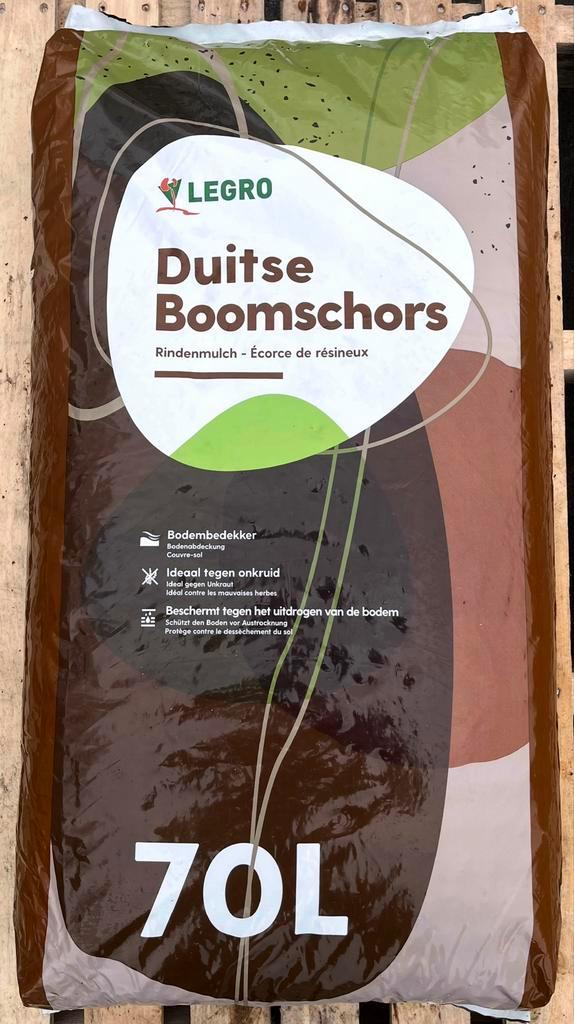 Legro Duitse Boomschors 70L, Tuin en Terras, Aarde en Mest, Boomschors, Ophalen of Verzenden
