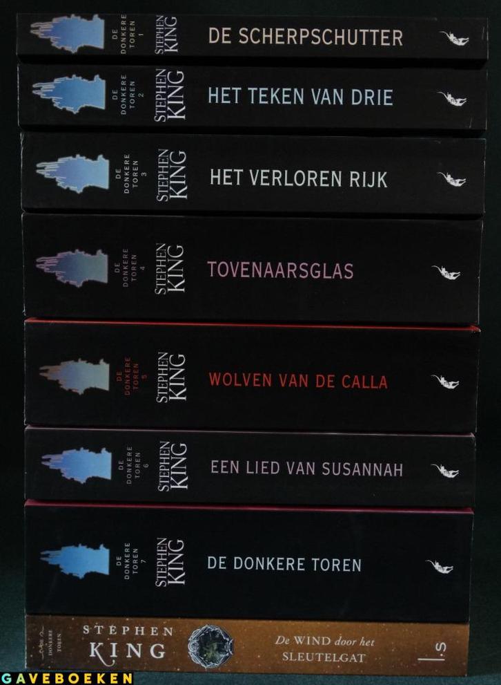 Donkere Toren - Stephen King - Luitingh Sijthoff - 8x - SC, Boeken, Fantasy, Gelezen, Ophalen of Verzenden