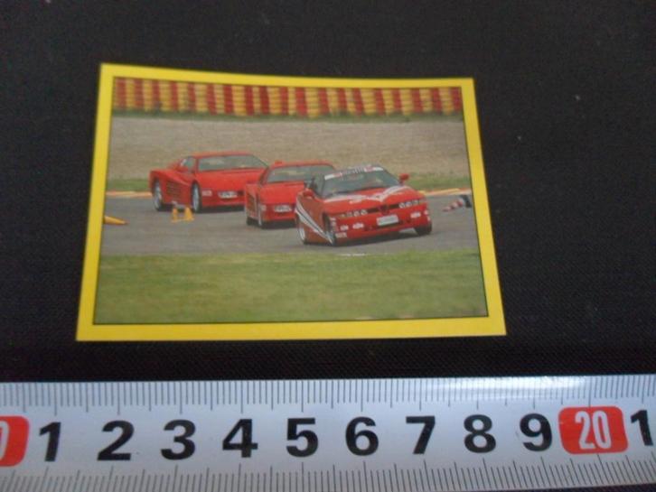sticker panini #141 FERRARI, Verzamelen, Stickers, Zo goed als nieuw, Ophalen