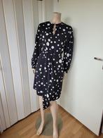 Claes Iversen jurk polkadot maat 38/M, Kleding | Dames, Maat 38/40 (M), Zwart, Claes Iversen, Ophalen of Verzenden