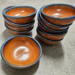 Aardewerken schaaltjes, Grieks handwerk 10x, Schaal, Rond, Nieuw, Ophalen of Verzenden