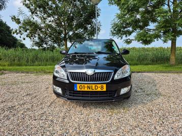 Skoda Fabia 1.2 TDI 55KW Combi 2010 Zwart beschikbaar voor biedingen