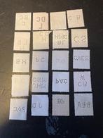 Perfins Great Britain, Ophalen of Verzenden, Gestempeld