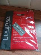 Effen rood Heren shirt mt. M, Kleding | Heren, Ophalen of Verzenden, Nieuw, Maat 48/50 (M), Rood