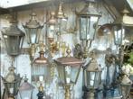 Degelijke stallamp/ scheepslamp/ buitenlamp Ook: "De Evenaar, Ophalen