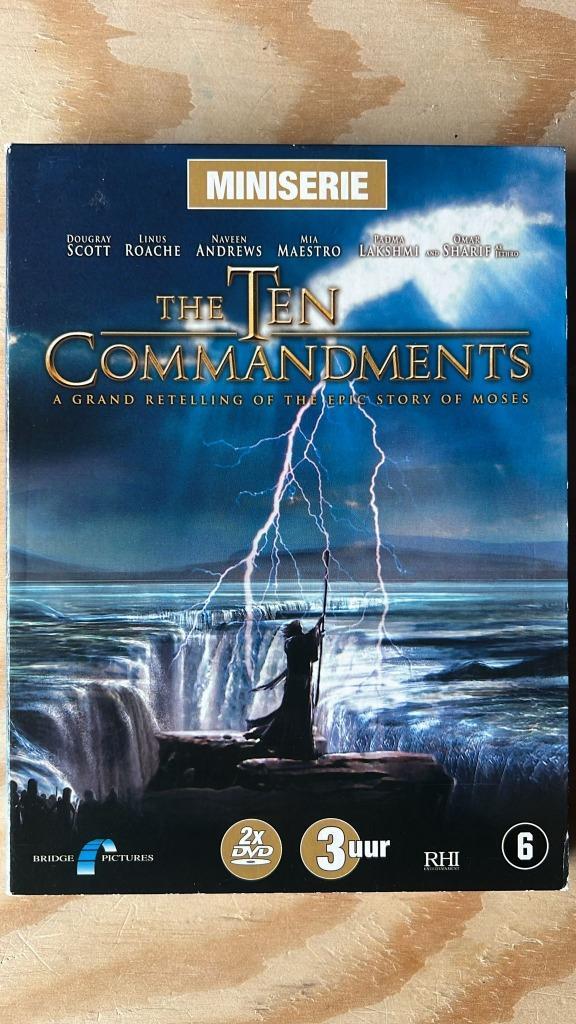 Ten Commandments (Miniserie) DVD, Cd's en Dvd's, Dvd's | Klassiekers, Zo goed als nieuw, Vanaf 12 jaar, Ophalen of Verzenden