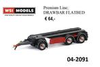 WSI Models drawbar flatbed, Ophalen of Verzenden, Nieuw, Bus of Vrachtwagen, Wsi