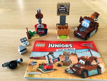 LEGO Juniors 10733, Disney Pixar Cars, Mater’s Junkyard,ZGAN beschikbaar voor biedingen