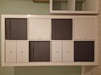 Ikea Kallax met 2x deurinzet en 2x lades., Huis en Inrichting, Kasten | Wandmeubels, Ophalen of Verzenden, Zo goed als nieuw, Minder dan 150 cm