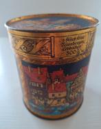 Vintage Nürnberger Lebkuchen middeleeuws blik, 90er jaren, Verzamelen, Blikken, Ophalen of Verzenden, Gebruikt, Koek(jes)