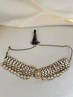 Indian bollywood kundan ketting choker, Sieraden, Tassen en Uiterlijk, Ophalen of Verzenden, Zo goed als nieuw, Overige materialen