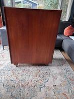 Leuk Vintage Logeerbed / Kastje excl matras, Ophalen, Gebruikt, Met klep(pen), 100 tot 150 cm