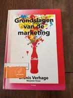 Bronis Verhage - Grondslagen van de marketing, Verzenden, Zo goed als nieuw, Economie en Marketing, Bronis Verhage; Marjolein Visser