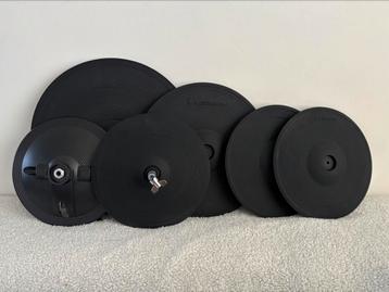 Complete set Lemon e-drum trigger cymbals Hihat/Ride/Crashes beschikbaar voor biedingen