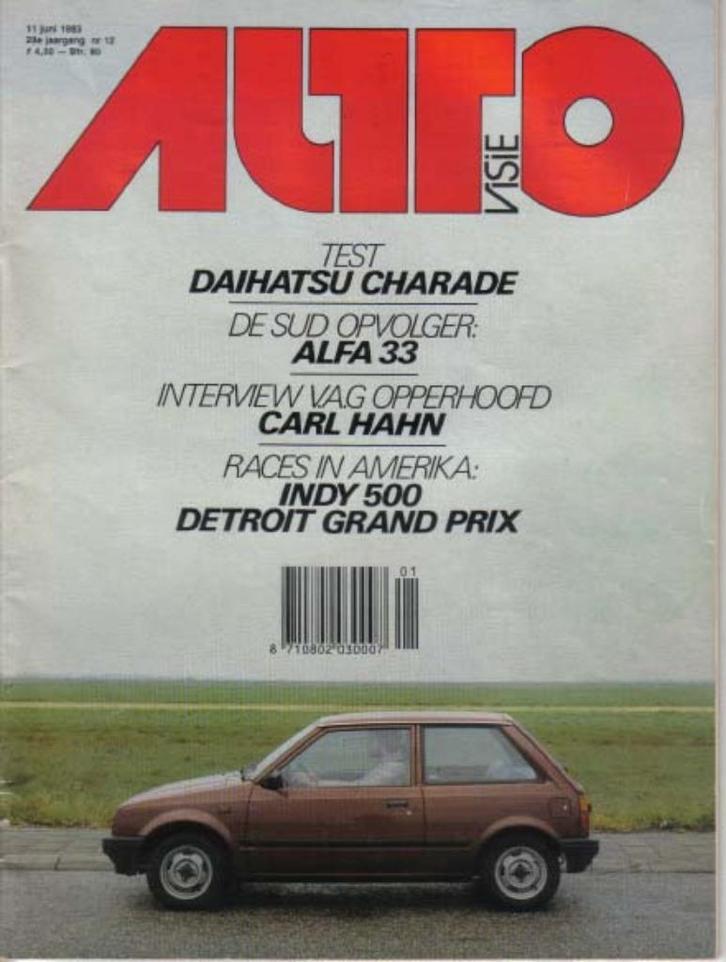 Autovisie 12 1983 : Ford Thunderbird - Alfa Romeo 33 - Rover, Boeken, Auto's | Folders en Tijdschriften, Gelezen, Algemeen, Ophalen of Verzenden