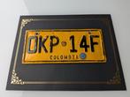 Pablo Escobar kentekenplaat + COA van Escobar Estate!, Ophalen of Verzenden, Nieuw, Foto of Kaart