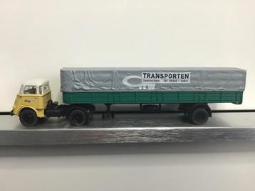 Artitec DAF 1959 met huiftrailer GTW beschikbaar voor biedingen