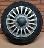 Winterbanden op originele fiat 500 velgen, Auto-onderdelen, Banden en Velgen, 15 inch, Banden en Velgen, 185 mm, Winterbanden