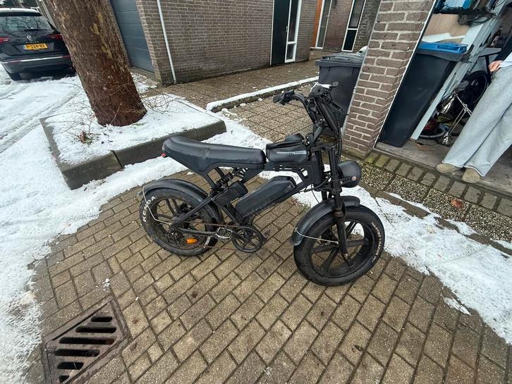 Fatbike La Souris Crossboss V20 Pro, Fietsen en Brommers, Elektrische fietsen, Gebruikt, Overige merken, 59 cm of meer, 50 km per accu of meer