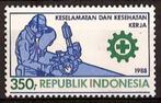Indonesie Zonnebloem nr 1310 postfris 1988, Postzegels en Munten, Postzegels | Azië, Zuidoost-Azië, Ophalen of Verzenden, Postfris