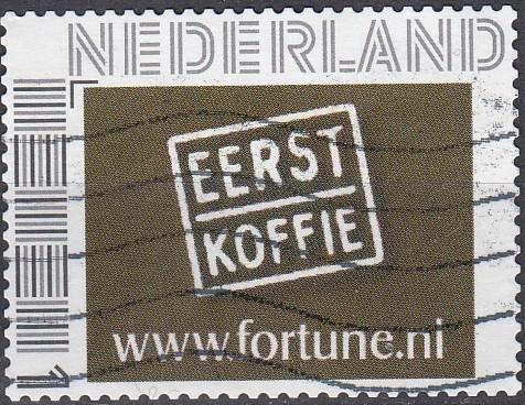 Nederland- Persoonlijke- Fortune- Eerst Koffie- G, Postzegels en Munten, Postzegels | Nederland, Gestempeld, Na 1940, Verzenden