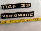 Daf 33 type plaatjes, Ophalen of Verzenden, Gebruikt, Oldtimer onderdelen