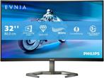 Philips 32M1C5500VL 165Hz QHD Curved Gaming Monitor, Computers en Software, Monitoren, K&N Elektronica, VA, Refurbished, Philips Evnia