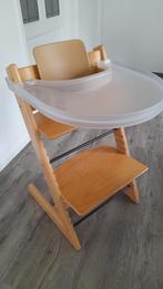 Stokke tripp trapp babyset en eetblad/playtray, Kinderen en Baby's, Ophalen, Gebruikt, Meegroeistoel, Stoelverkleiner