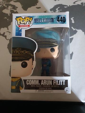 Funko Pop! Valerian - Comm. Arun Filitt #440  beschikbaar voor biedingen