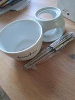Fondue set,keramiek, Ophalen of Verzenden, Zo goed als nieuw