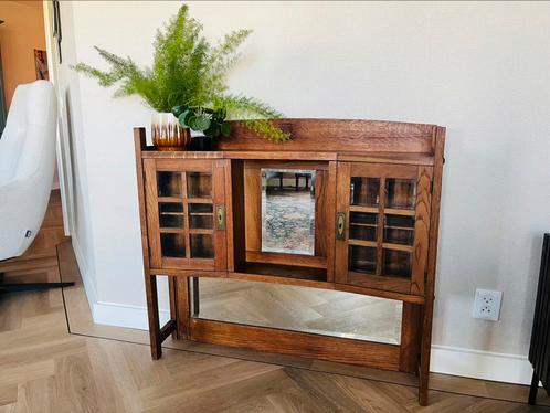 Orginele NS Kast - eikenhout, Antiek en Kunst, Antiek | Meubels | Kasten, Ophalen of Verzenden
