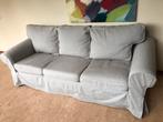 Ikea Ektorp bank grijs, Huis en Inrichting, Ophalen, Tweepersoons, 75 tot 100 cm, Zo goed als nieuw