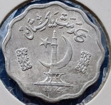 Pakistan 10 Paisa FAO - 1974 UNC     beschikbaar voor biedingen