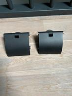 2x toiletrolhouder zwart, Ophalen of Verzenden, Zo goed als nieuw, Zwart, Overige typen